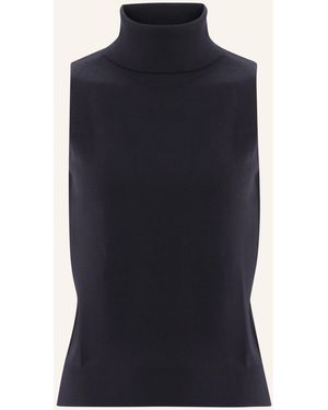 Van Laack Stricktop - Blau