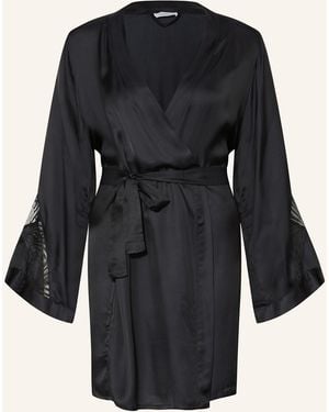 Chantelle Damen-Kimono LEGEND aus Satin - Schwarz