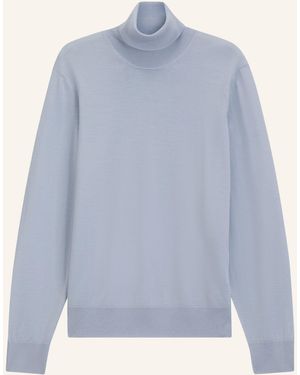 BOSS Pullover H-MUSSO Regular Fit - Blau