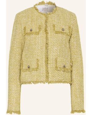 Riani Kastenjacke aus Bouclé - Mettallic