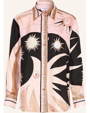 Emilio Pucci Hemdbluse CAMICIA aus Seide - Pink