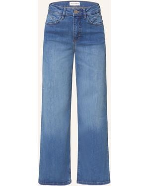 OPUS PANTS Wide Leg Jeans MELLY COOL - Blau