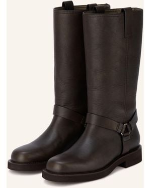 Brunello Cucinelli Biker Boots - Schwarz