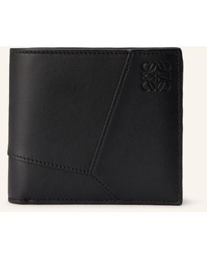 Loewe Geldbörse PUZZLE EDGE - Schwarz