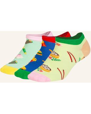 DillySocks Sneakersocken SHORT FOODIE DREAMS - Blau