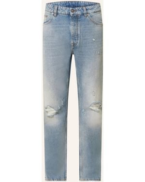 Palm Angels Destroyed Jeans Regular Fit - Blau