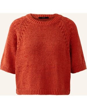 Ouí Pullover mit 3/4-Arm - Rot