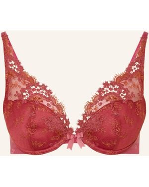Simone Perele Push-up-BH WISH - Rot
