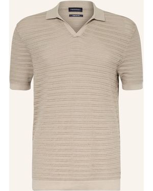 STROKESMAN'S Strick-Poloshirt - Natur