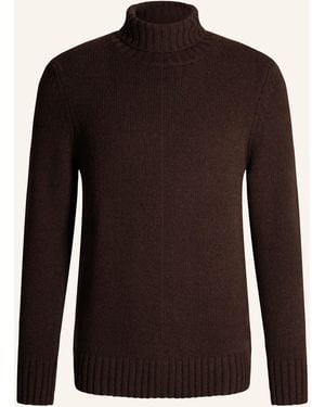 Windsor. Cashmere-Rollkragenpullover ECOSIO - Braun