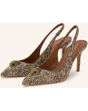 Kurt Geiger Slingpumps BELGRAVIA mit Schmucksteinen - Natur