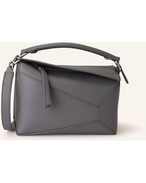 Loewe Handtasche PUZZLE EDGE SMALL - Grau