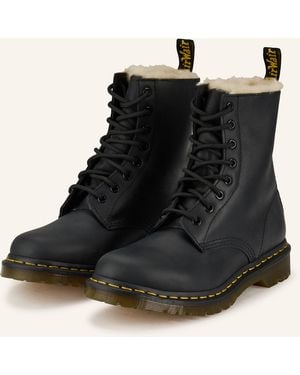Dr. Martens Schnürboots 1460 SERENA - Schwarz