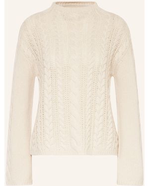 Mrs & HUGS Pullover mit Cashmere - Natur