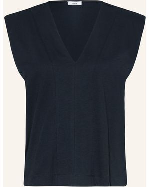 Reiss Top BOXY - Blau