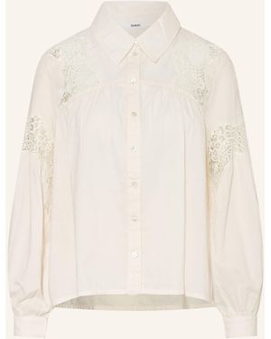 Ba&sh Hemdbluse ROSEANNE mit Spitze - Natur