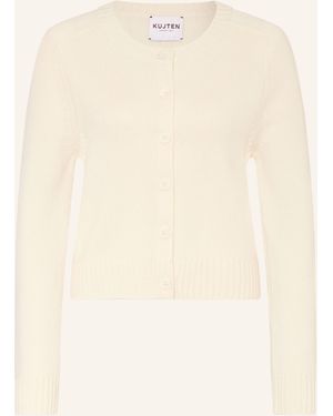 Kujten Strickjacke CAROLINE aus Cashmere - Natur