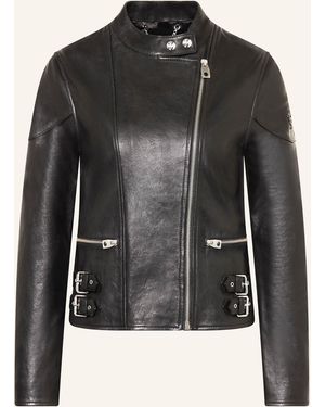 Belstaff Lederjacke RUSSO - Schwarz
