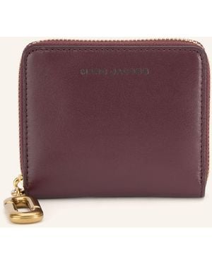 Marc Jacobs Geldbörse THE SCENE SLIM COMPACT WALLET - Lila