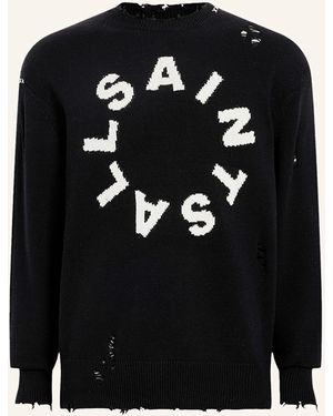 AllSaints Pullover DIAGEO CREW - Schwarz