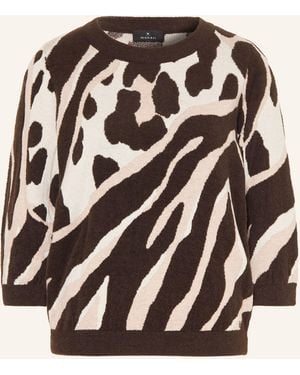 Monari Pullover mit 3/4-Arm - Schwarz