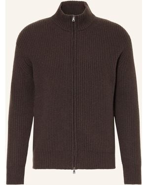 Aurélien Strickjacke mit Merinowolle - Braun