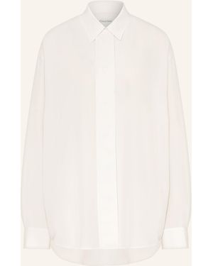 Calvin Klein Hemdbluse AMARI aus Seide - Natur