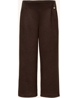 s.Oliver RED Hose in Lederoptik - Braun