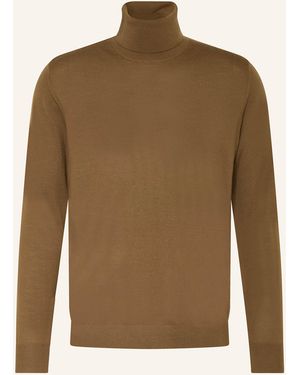 STROKESMAN'S Rollkragenpullover - Braun