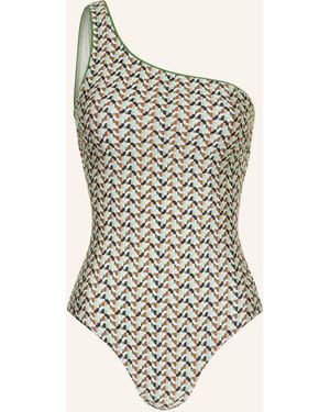 JETS Australia One-Shoulder-Badeanzug ACACIA - Weiß