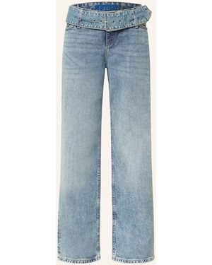 HUGO Straight Jeans GLORY - Blau