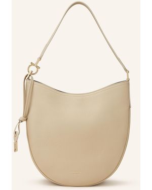 Ferragamo Beuteltasche SMILE MEDIUM - Natur