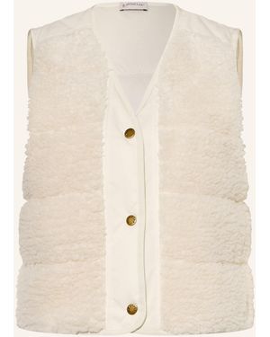 Moncler Teddyfell-Weste - Natur