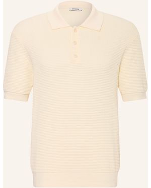 Sandro Strick-Poloshirt - Natur