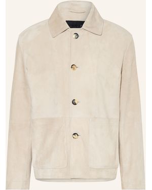 Manzoni 24 Leder-Overjacket - Natur