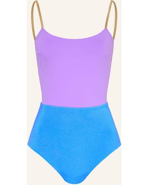 MYMARINI Badeanzug SHINE zum Wenden - Lila