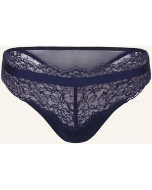 Marie Jo Slip MUSEA mit Paillettenbesatz - Blau