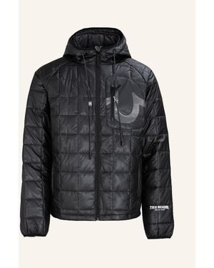 TRUE RELIGION Puffer-Jacke - Schwarz