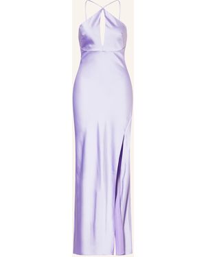Patrizia Pepe Abendkleid aus Satin - Lila