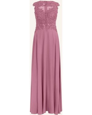 Apart Abendkleid mit Spitze - Pink