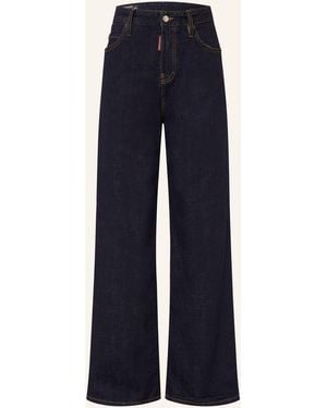 DSquared² Wide Leg Jeans - Blau