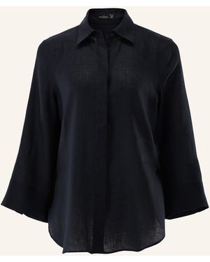 Van Laack Bluse Modern Fit - Schwarz