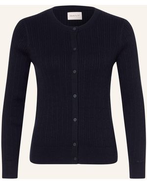 GANT Strickjacke - Blau