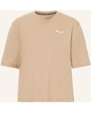 Salewa T-Shirt EAGLE SUNSET - Natur