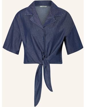 Herrlicher Jeansbluse ELONIE - Blau