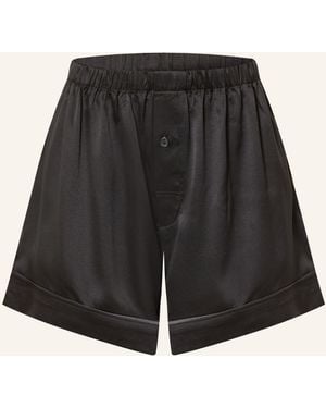 Calvin Klein Schlafshorts SATIN SHEEN aus Satin - Schwarz