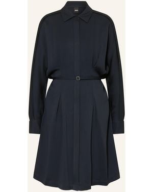 BOSS Hemdblusenkleid DOLALA - Blau