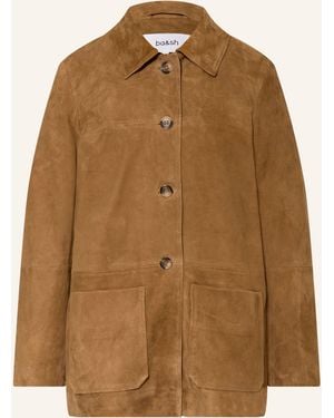 Ba&sh Lederjacke MARIO - Braun