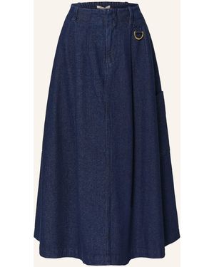 Barbour Jeansrock SAIMA - Blau