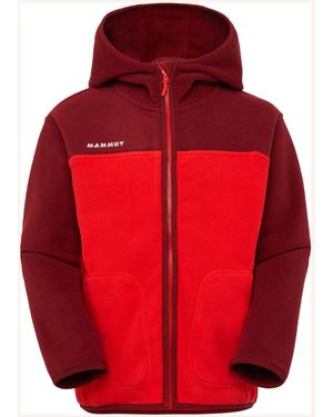 Mammut Midlayer-Jacke WAYMARKER ML mit Kapuze - Rot